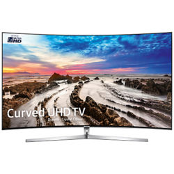 Samsung UE55MU9000 Ultra HD Certified Curved HDR 1000 4K Smart TV, 55 with TVPlus/Freesat HD, Dynamic Crystal Colour & 360 Design, Silver